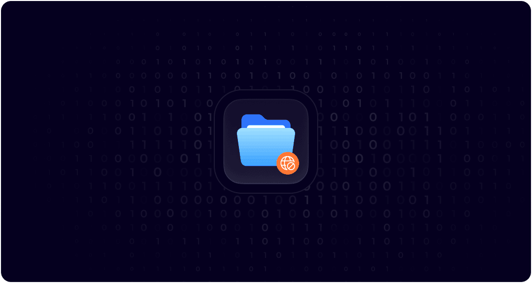 Store your files locally