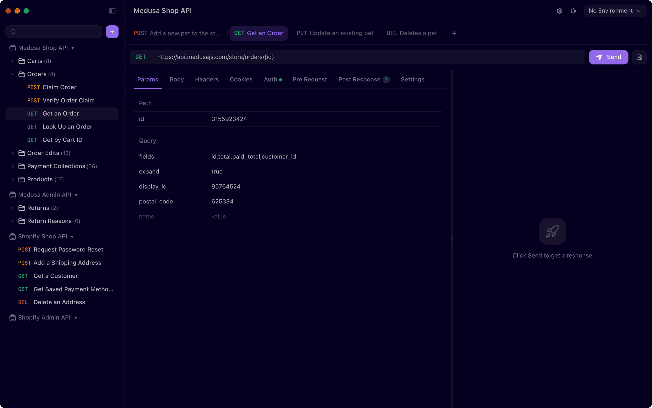 Apicat product interface – lightweight offline API client for developers
